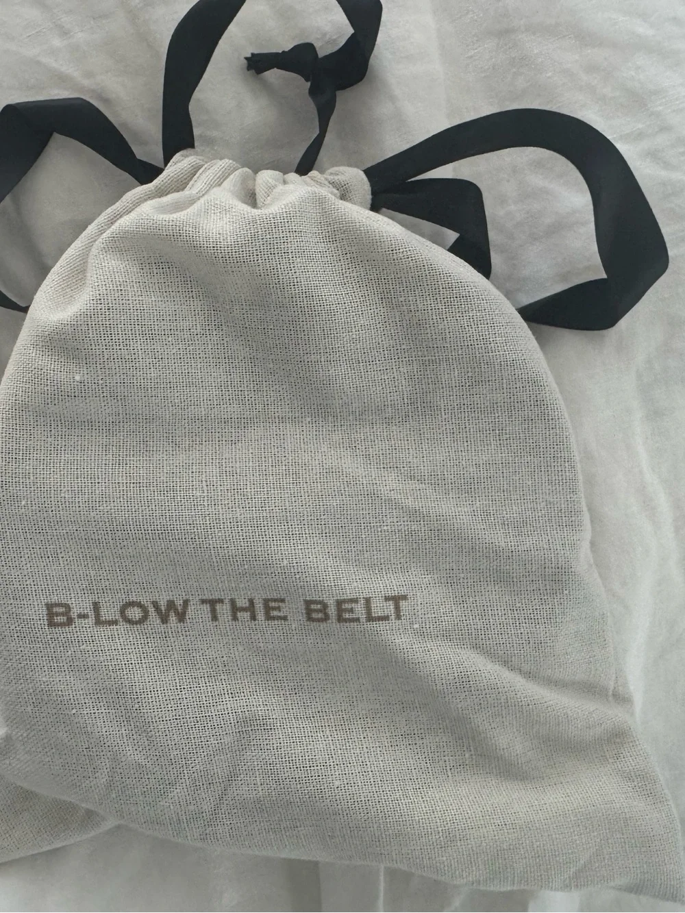 B-Low The Belt Gold Logo Brown Leather Strap